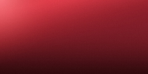 Abstract red dark gradient blurred background grainy noise texture backdrop poster banner	
