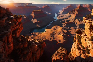 An Impressive Breathtaking Beauty of The Grand Canyon Arizona (JPG 300Dpi 10800x7200)