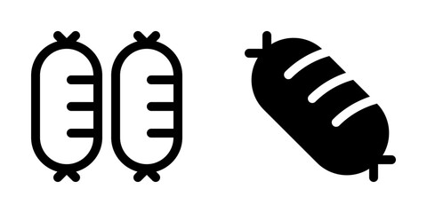Editable sausages vector icon. Part of a big icon set family. Perfect for web and app interfaces, presentations, infographics, etc