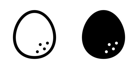 Editable egg vector icon. Part of a big icon set family. Perfect for web and app interfaces, presentations, infographics, etc