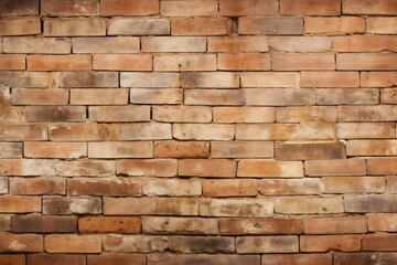 Obraz premium Brick wall background texture generated AI
