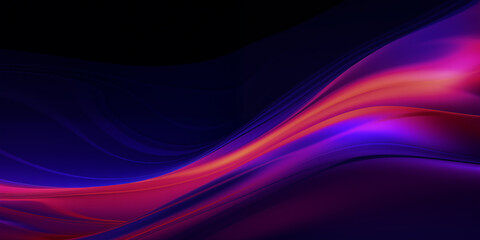 blue purple dark background. waves abstract illustration.