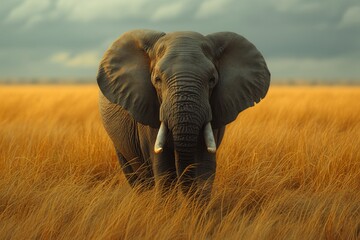 Naklejka premium Savannah Siesta