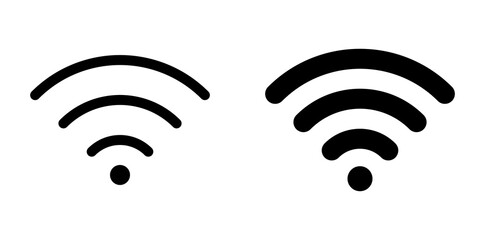 Editable vector wifi access signal icon. Part of a big icon set family. Perfect for web and app interfaces, presentations, infographics, etc