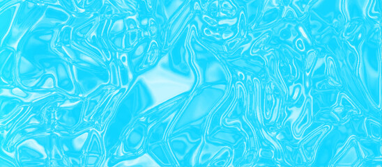Crystal blue water surface texture, Abstract blue crystalized liquid pattern, Abstract blue water surface texture with splashes and bubbles, blue background with quartz texture perfect for cover.	