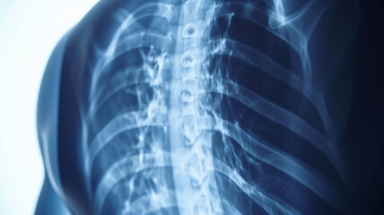 Spine or back pain, x-ray hospital image