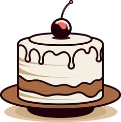 Tempting Cake Vector Gallery Whimsical Cake Vector Dreams