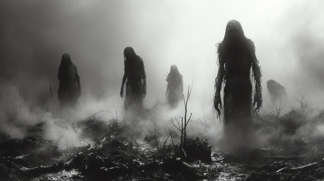 Zombies im Nebel