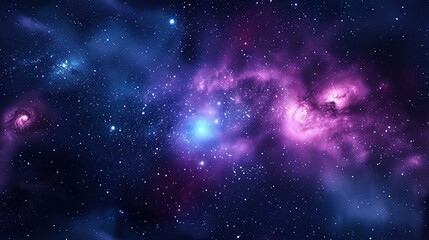 Perfect starry night sky background 
