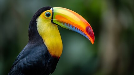 Keel-billed Toucan Perched