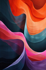 Abstract colorful background image. Created with Generative AI technology