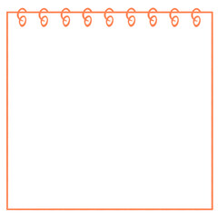 Obraz premium 스프링노트 note