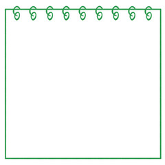 Obraz premium 스프링노트 note