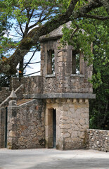 Portugal, the Regaleira palace garden in Sintra