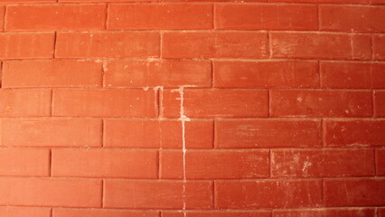 Obraz premium Dirty Red Brinks Background