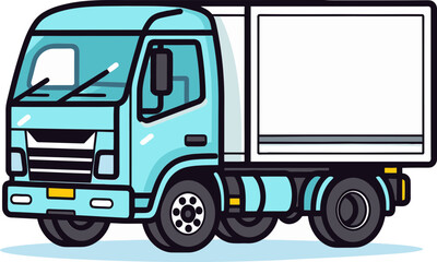 Rolling Graphics Commercial Vehicle Vector Collection Commercial Vistas Vectorized Vehicle Illustration Chronicles