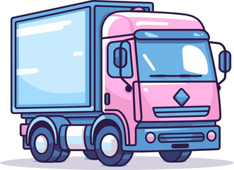 Commercial Vehicle Chronicles Vector Illustrations for Brand Storytelling Graphic Expeditions Commercial Vehicle Vector Graphics for Impactful Designs