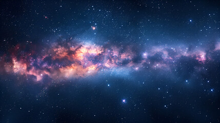 space galaxy background, generative ai