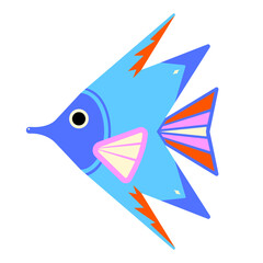 poisson géométrique coloré