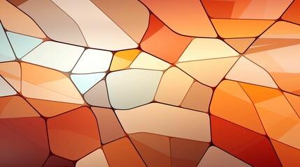 Abstract design background with peach colors