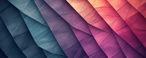 Abstract rainbow multicolored paper rainbow gradient background