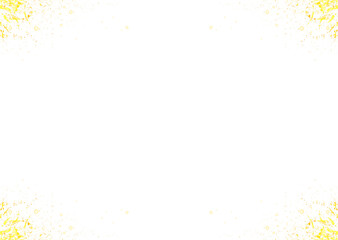 luxury_gold_paint_splash_granules_platter_on_transparent_background