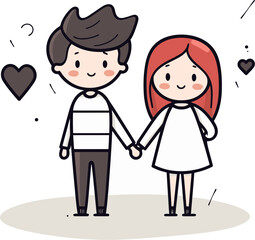Lovely Duos Couple Vector Designs Vector Couple Portraits Love Illustrated