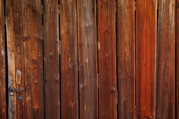 Wooden Elegance: Close-Up Texture of Intricate Gate Lines