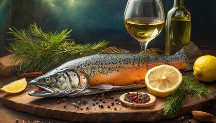 Savor the Flavors: A Culinary Journey Through Exquisite Fish, Tuna, Steak, and Vegetable Delights