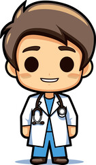 Vectorized Doctors Artistic Medical Stories Doctor Illustrations Vectors of Health Mastery