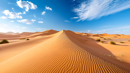 Fototapeta na wymiar sand dunes, generative ai