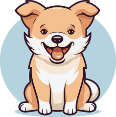 Paws and Pixels Digital Dog Illustrations Artistic Canine Portraits Vectorized Edition