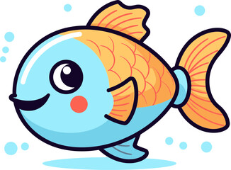 Artistic Aquarium Derse Fish Vector Illustrations Pixel Piscines Digital Fish Vector Artistry