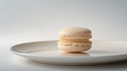 Obraz na płótnie Canvas Elegance in Simplicity Classic French Macaron