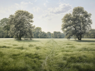 Obraz premium Open forest