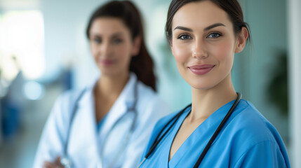 Fototapeta premium portrait of a medical team