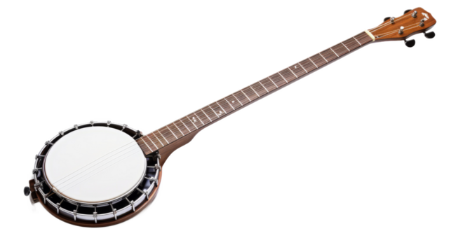 Banjo. Isolated on a white background png like