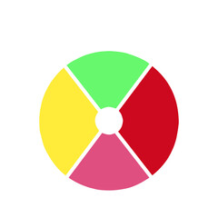 Obraz premium Pie Chart Vector