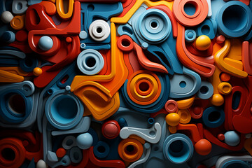 Orbital Swirls and Spheres Abstract