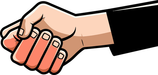 Professional Handshake VectorSolid Partnership Illustration