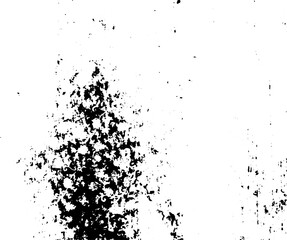 Rustic grunge vector texture with grain and stains. Abstract noise background. Weathered surface. Dirty and damaged. Detailed rough backdrop. Vector graphic illustration with transparent white. EPS10.