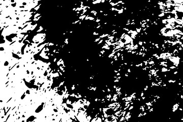 Rustic grunge vector texture with grain and stains. Abstract noise background. Weathered surface. Dirty and damaged. Detailed rough backdrop. Vector graphic illustration with transparent white. EPS10.