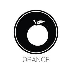 orange icon design