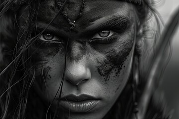 Fototapeta premium Warrior woman.