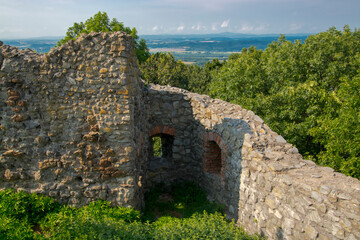 Ruins of the Medieval Fortress of Dregely