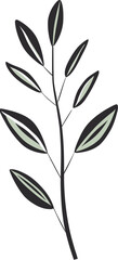 Exotic Botanicals Tropical Leaf Vector PatternsNatures Serenade Harmonious Leaf Vector Illustrations