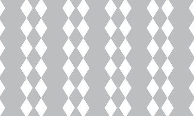 abstract repeatable grey vertical rhombus pattern.