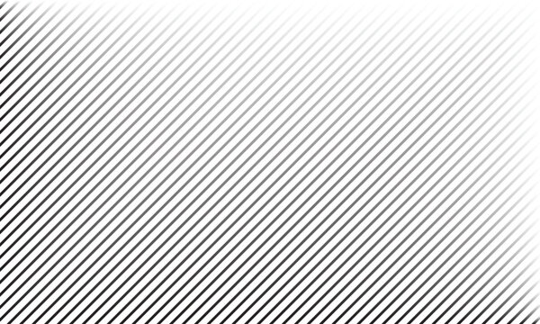abstract repeatable diagonal black white gradient line pattern art.