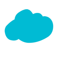 Cloud Flat Design