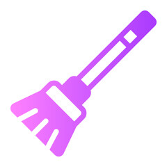 broom gradient icon